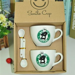 陶瓷咖啡杯 創意禮品的韓國個性日用百貨