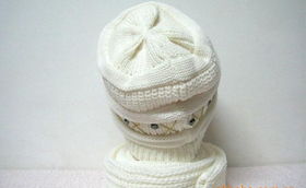 新款韓國流行帽子圍巾二件套 價格、廠家與圖片全解析，日用百貨新風尚